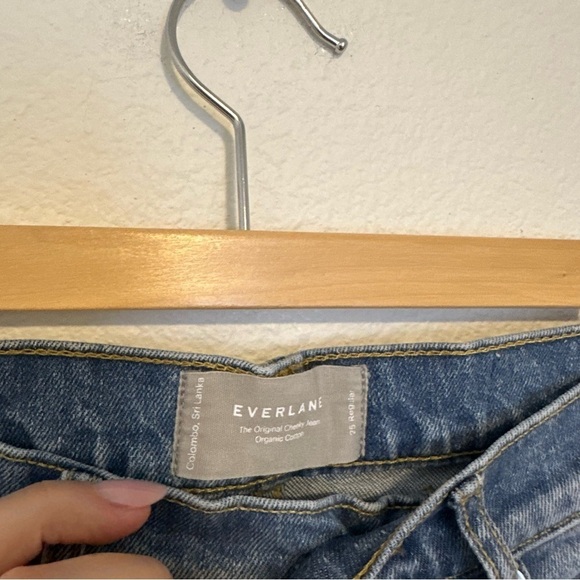 Everlane The Original Cheeky Crop Jeans Straight High Rise Size 25 Women’s - Picture 10 of 13
